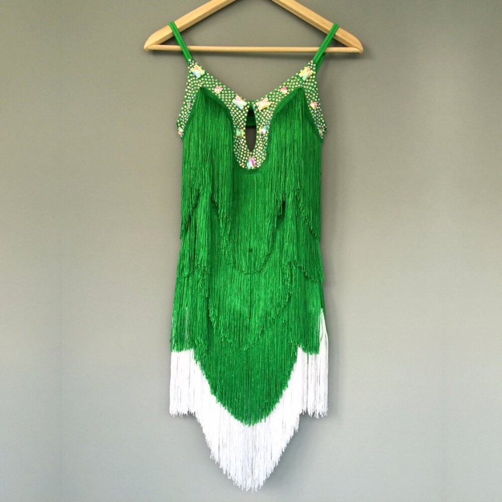 Salsa rhythm Latin ballroom competition dress costume - worn once! 💃